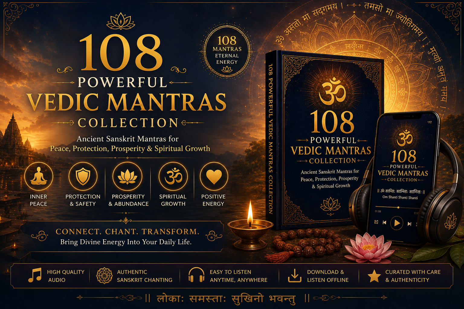 108 Powerful Vedic Mantras Collection